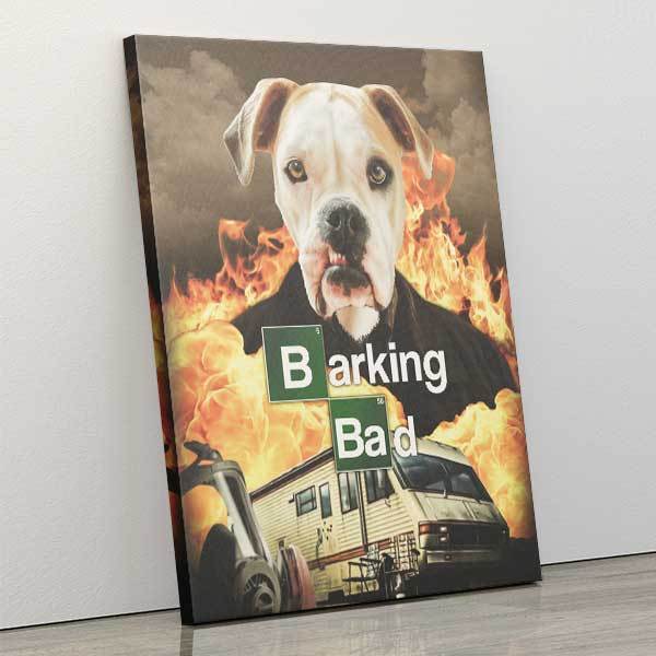 Barking Bad - Canvas Wrap